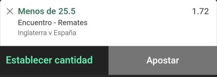 Captura de cuota