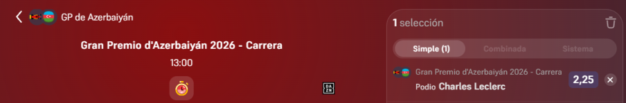 Captura de cuota