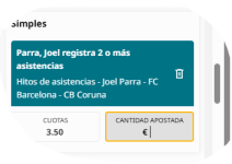 Captura de cuota