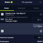 Captura de cuota