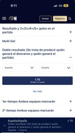 Captura de cuota