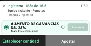 Captura de cuota