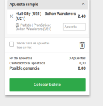 Captura de cuota