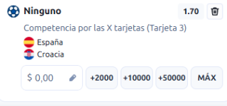 Captura de cuota
