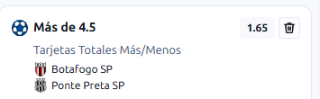 Captura de cuota