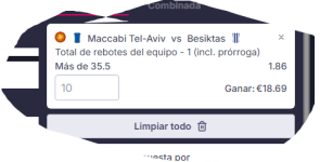 Captura de cuota