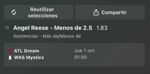 Captura de cuota