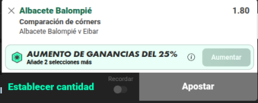 Captura de cuota