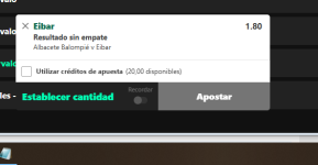 Captura de cuota