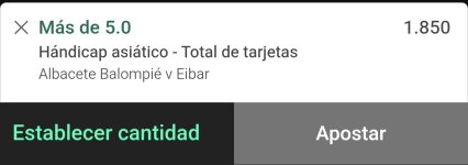Captura de cuota