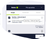 Captura de cuota