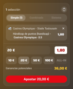 Captura de cuota