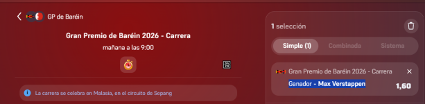 Captura de cuota