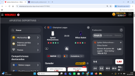 Captura de cuota