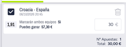 Captura de cuota