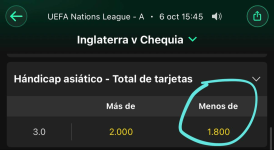 Captura de cuota