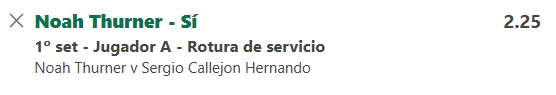 Captura de cuota