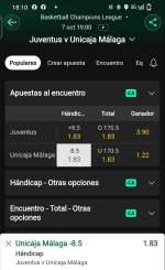 Captura de cuota