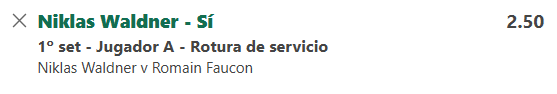 Captura de cuota