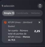 Captura de cuota