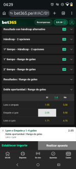 Captura de cuota