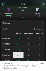 Captura de cuota