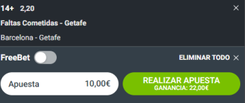 Captura de cuota