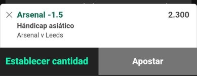 Captura de cuota