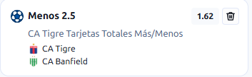 Captura de cuota