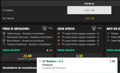 Captura de cuota