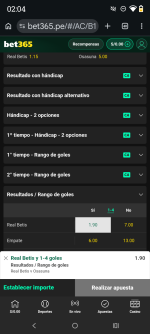 Captura de cuota