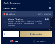 Captura de cuota