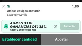 Captura de cuota