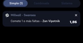 Captura de cuota