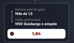 Captura de cuota