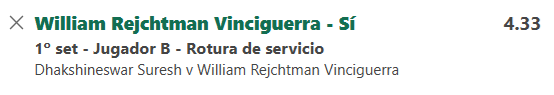 Captura de cuota