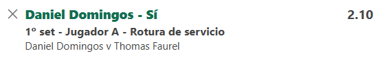 Captura de cuota