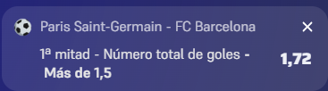 Captura de cuota