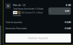 Captura de cuota