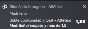 Captura de cuota