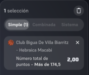 Captura de cuota