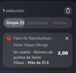 Captura de cuota