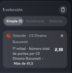 Captura de cuota