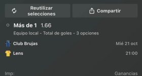Captura de cuota