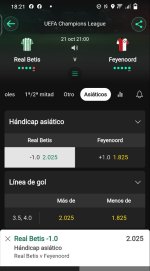 Captura de cuota