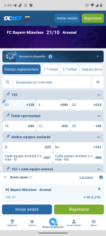 Captura de cuota