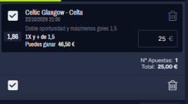 Captura de cuota