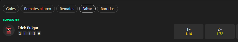 Captura de cuota