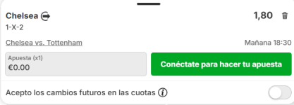 Captura de cuota