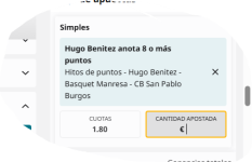 Captura de cuota